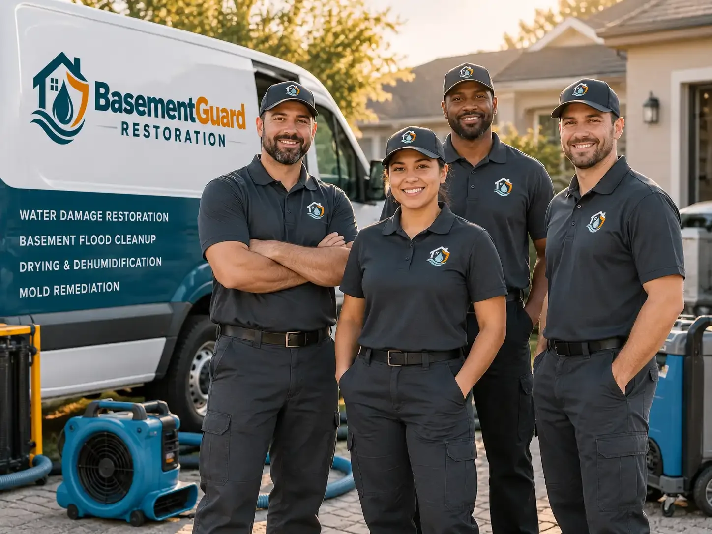 Basement Water Damage Restoration company in Winfred, SD